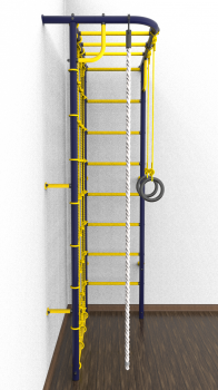 Шведская стенка Рукоход-Угловой (ультрамарин)