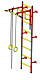 картинка Детский спортивный комплекс ДСК "Пионер-С20" (пристеночный) красный-желтый от магазина Лазалка