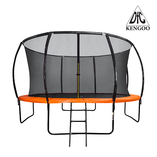 Батут с сеткой  DFC Trampoline Kengoo II 12FT-TR-E-BAS-BO диаметр 366см