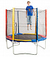 Батут с сеткой "Trampoline" multicolour диаметр 430см