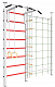 Шведская стенка Sv Sport враспор ТстДК (высота 275-295 см) 759