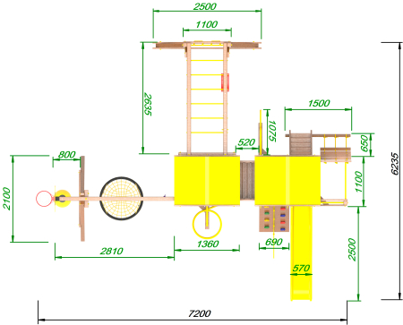 Детская площадка Пикник "Оптимус" Пацифик