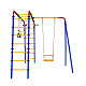 Детский спортивный комплекс для дачи  ROMANA Веселая лужайка