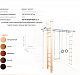Детский спортивный комплекс Карусель 260Д  (ДСК-2Д.06.00) Рукоход (к стене)