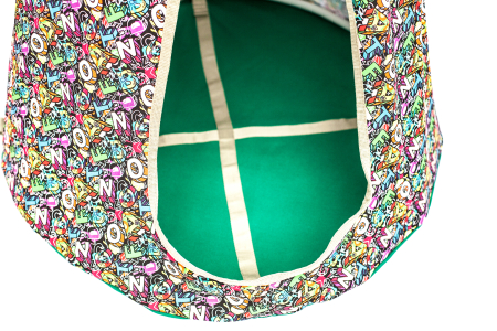 картинка Гамак-кокон "Алфавит" от магазина Лазалка