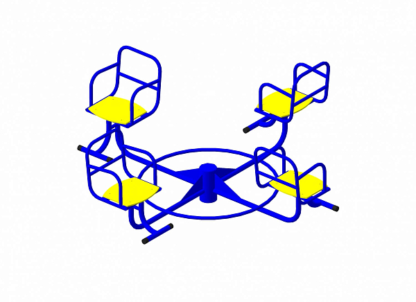 картинка Качель Пионер "Карусель №2" от магазина Лазалка