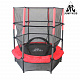 Батут с сеткой DFC Jump Kids 55INCH- диаметр 140см (красный)