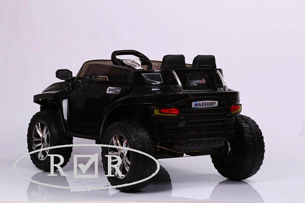 Электромобиль детский RiverToys Hummer A888MP (черный) с дистанционным управлением