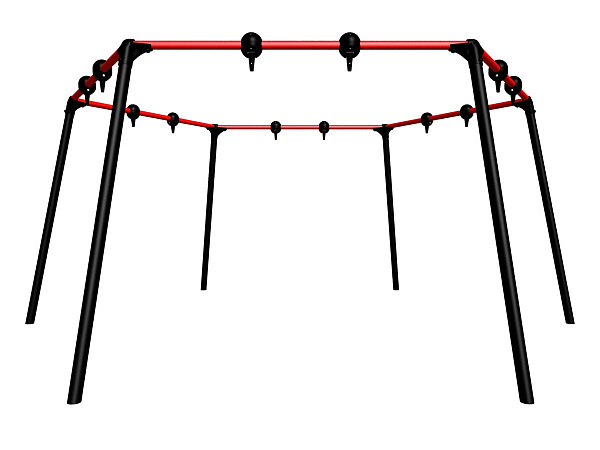 картинка Уличные качели Sv Sport шестиугольник (рама) УК200 от магазина Лазалка