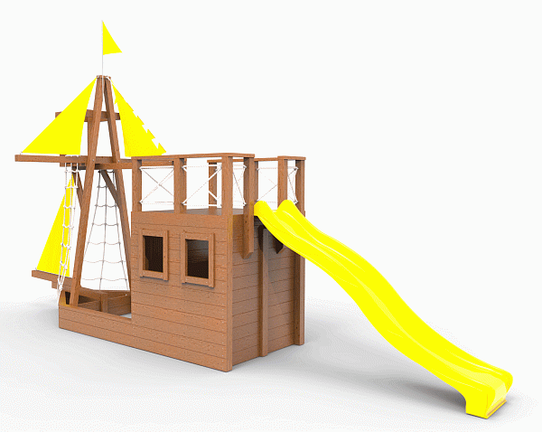 Детская площадка "Корабль Ветерок" Оптимус
