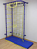 Детский спортивный комплекс ДСК "Пионер" 8ЛМ с комбинированной лестницей синий-желтый