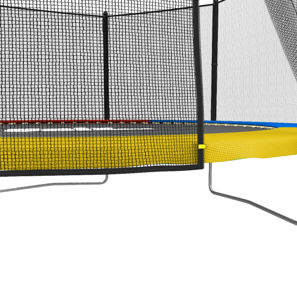 Батут с сеткой UNIX line Simple 10 ft (300 см) Color (Внешняя сеть)