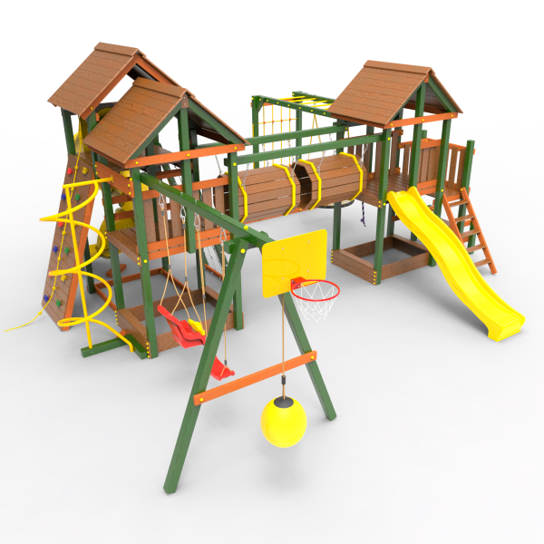 Детская площадка Пикник "Вега Д" Стэйдж Бонд с трубой