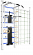 Шведская стенка Sv Sport враспор ТстБСДК (высота 258-275см)  711 