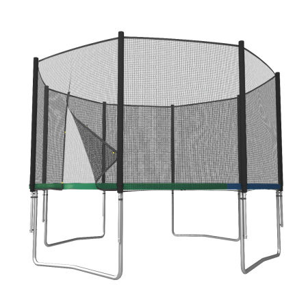 Батут с сеткой UNIX line Simple 6 ft (180 см) Color (Внешняя сеть)