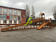 Зимняя деревянная горка "IgraGrad Snow Fox 12 м" с двумя скатами