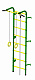 Детский спортивный комплекс ДСК "Пионер-с1у"(пристеночный) зеленый-желтый