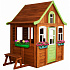 Детский домик Можга Цветочный c кухней и цветочницами